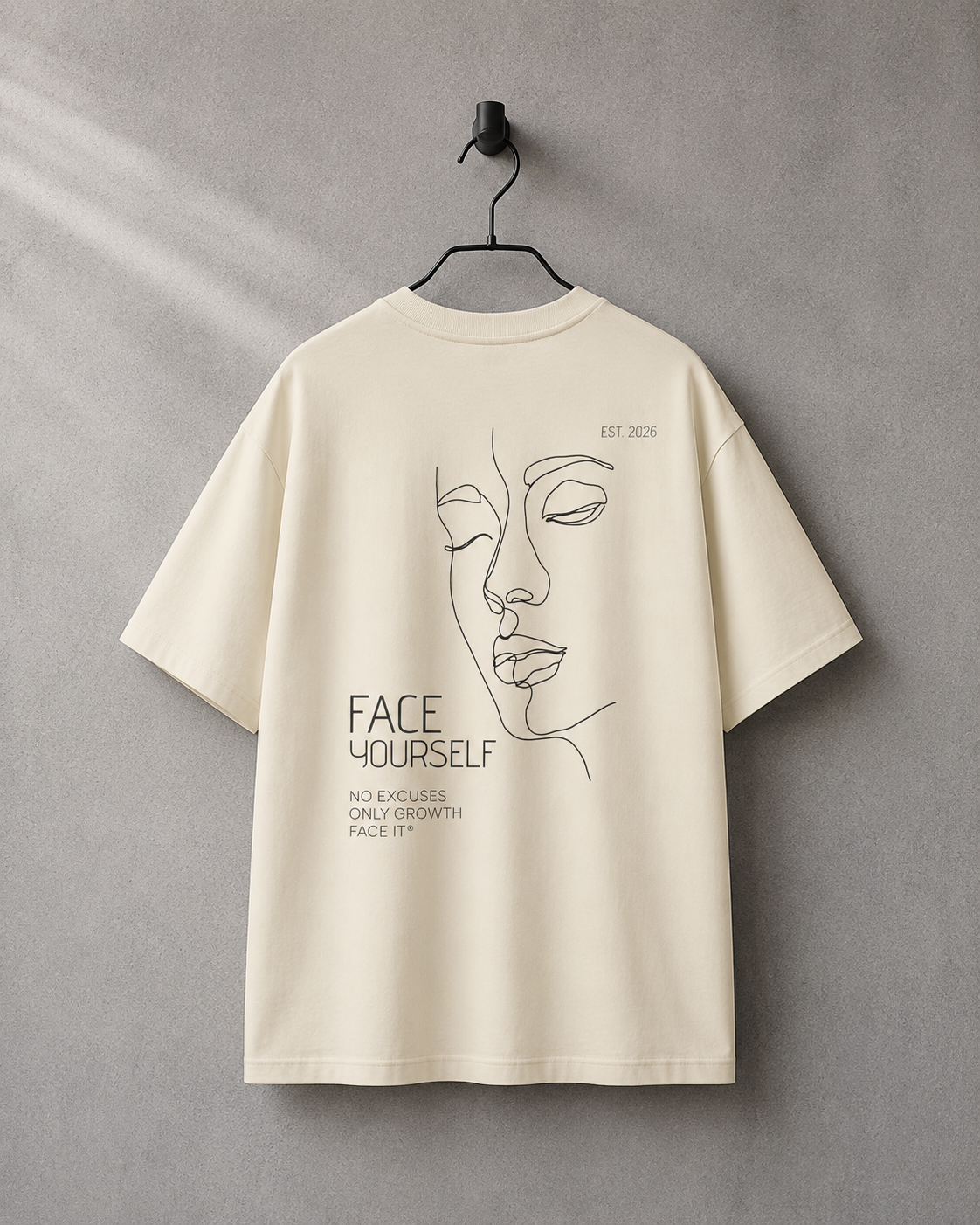 FACE YOURSELF | Heavyweight Box Tee