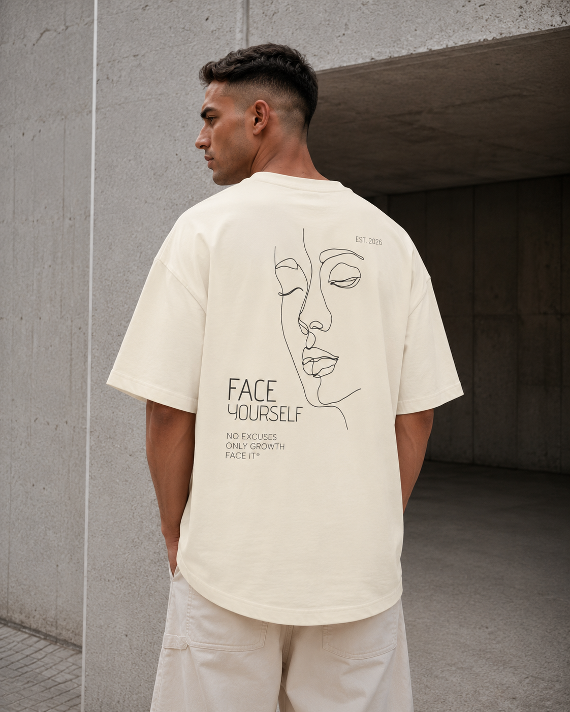 FACE YOURSELF | Heavyweight Box Tee