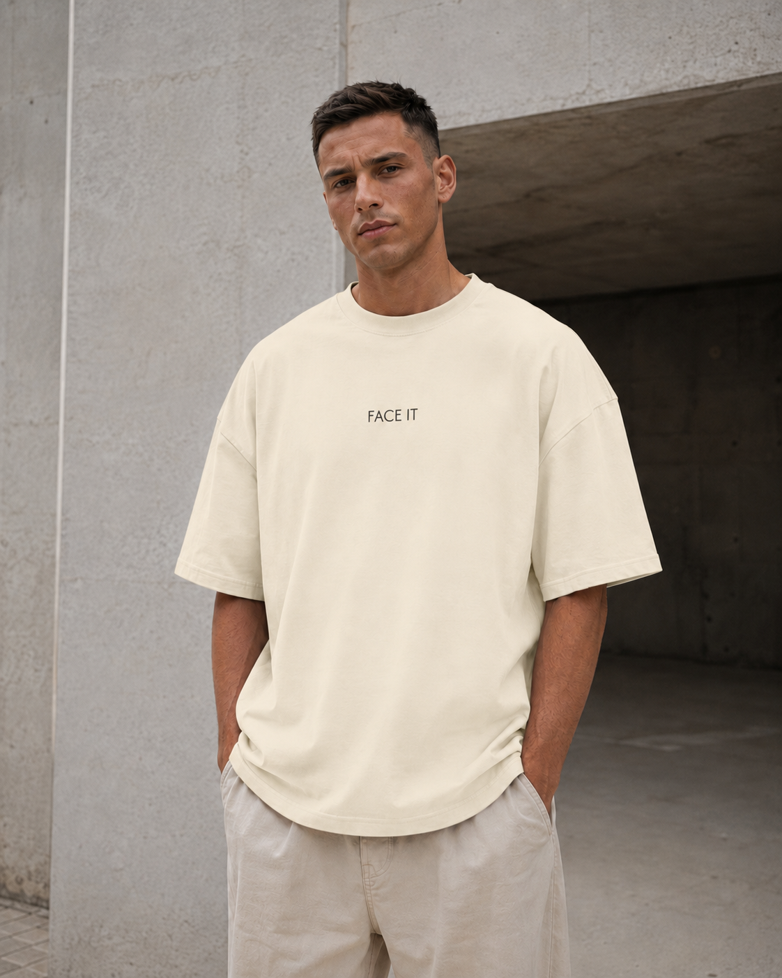 FACE YOURSELF | Heavyweight Box Tee