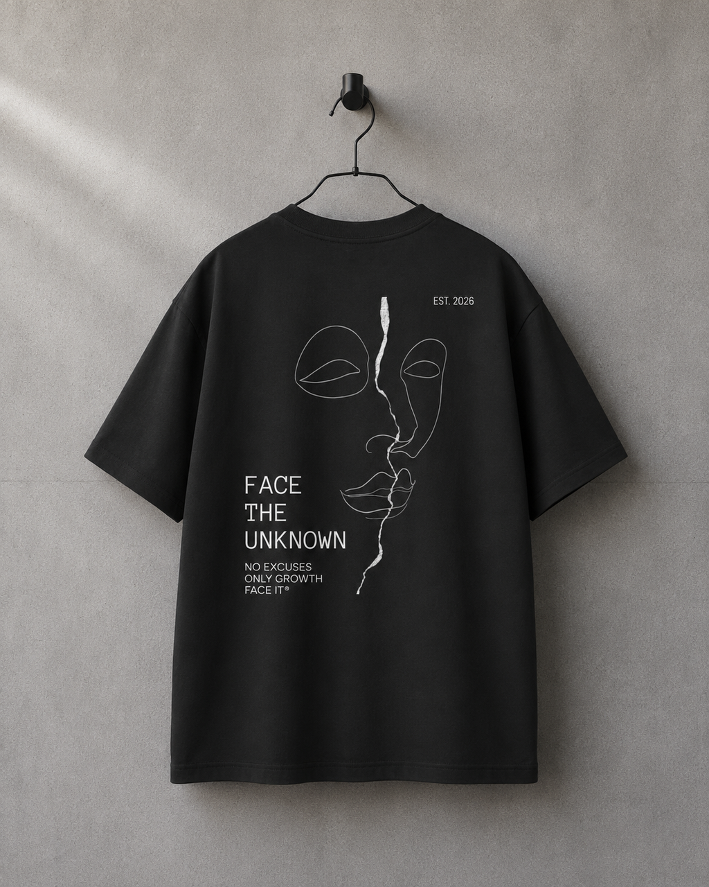 FACE THE UNKNOWN | Heavyweight Box Tee