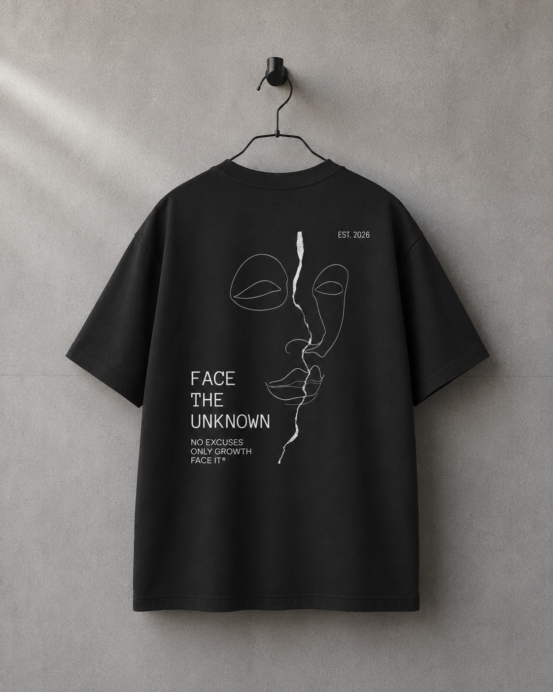 FACE THE UNKNOWN | Heavyweight Box Tee