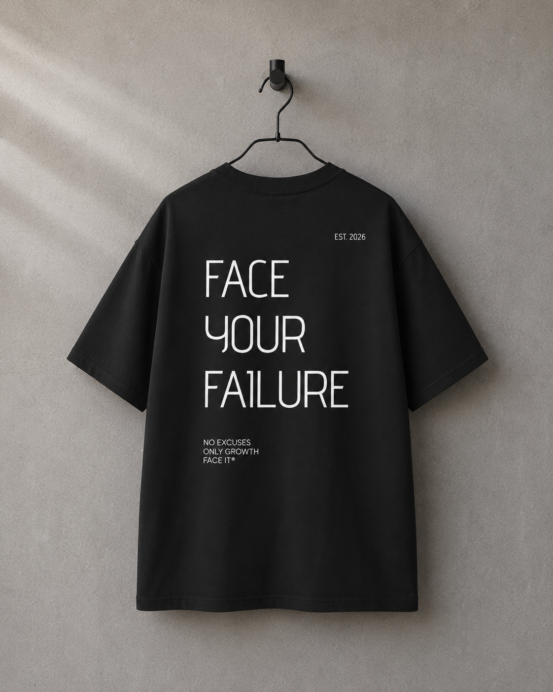 FACE YOUR FAILURE | Heavyweight Box Tee